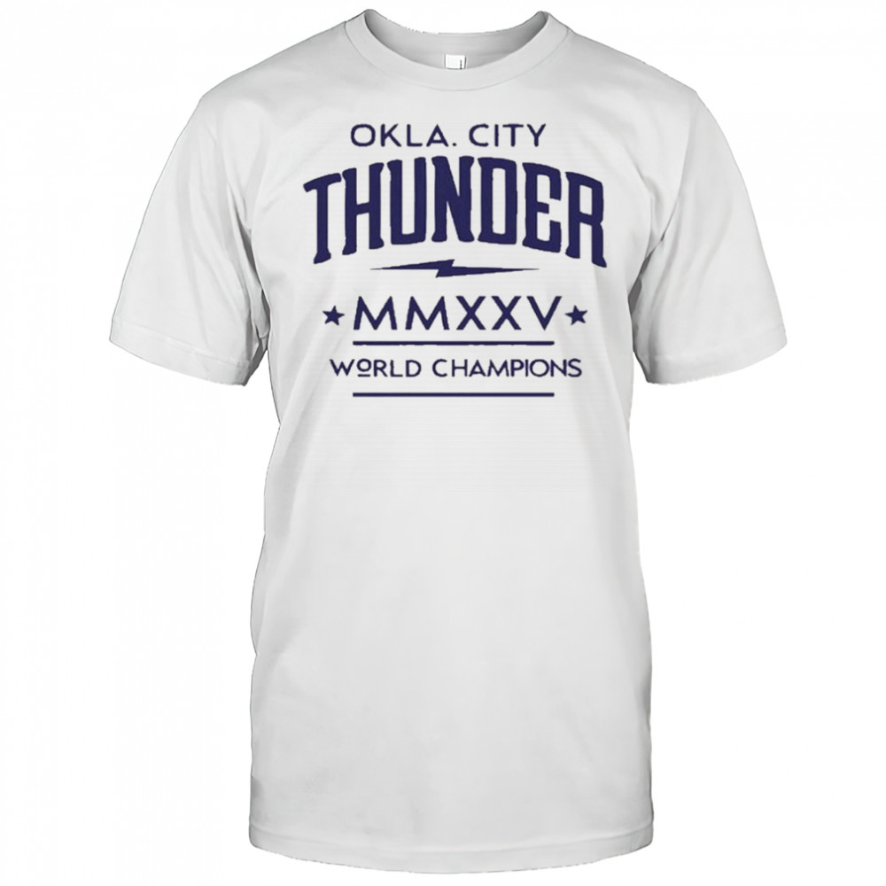 Okla City MMXXV Champions 2025 T-Shirt