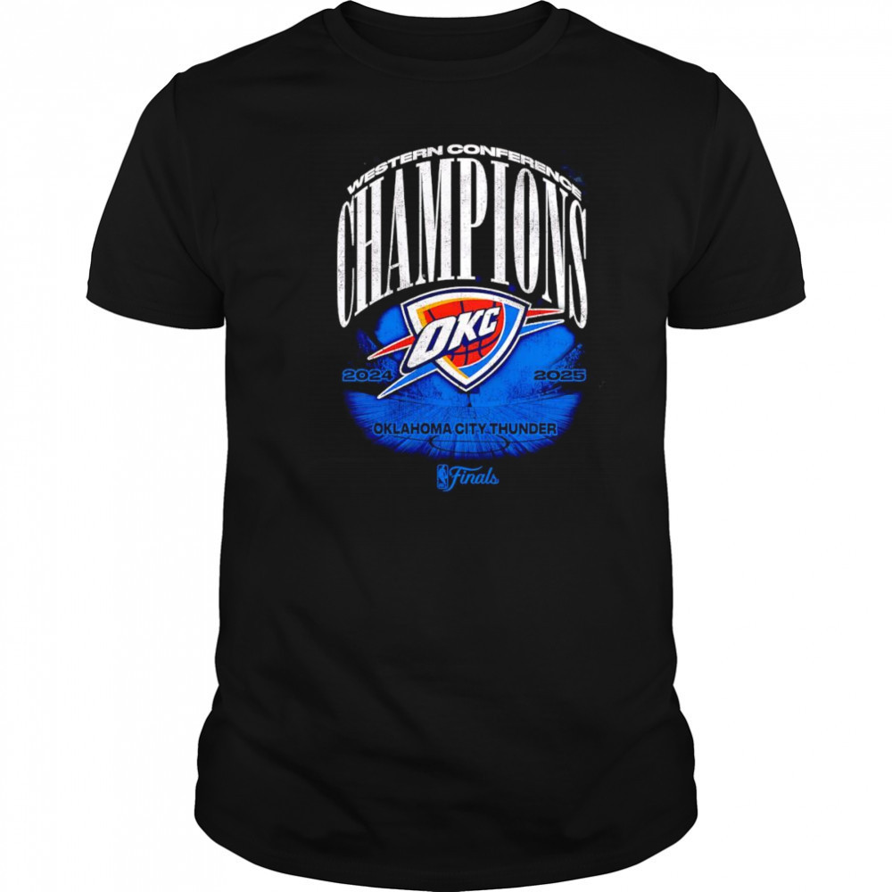 Oklahoma City Thunder 2025 Western Conference Champions Box Out shirt