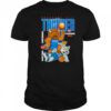 Oklahoma City Thunder Champions 2025 Western Conference mascot shirt