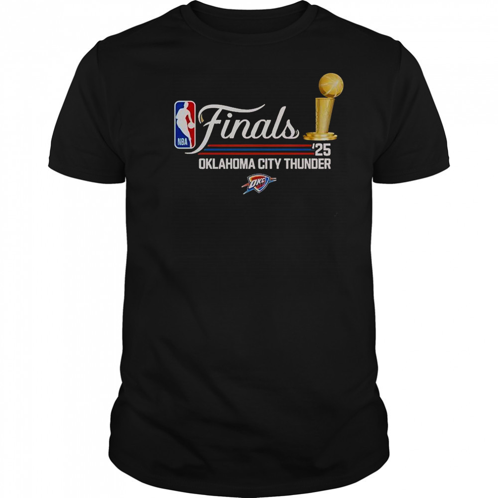 Oklahoma City Thunder NBA Finals Script T-Shirt