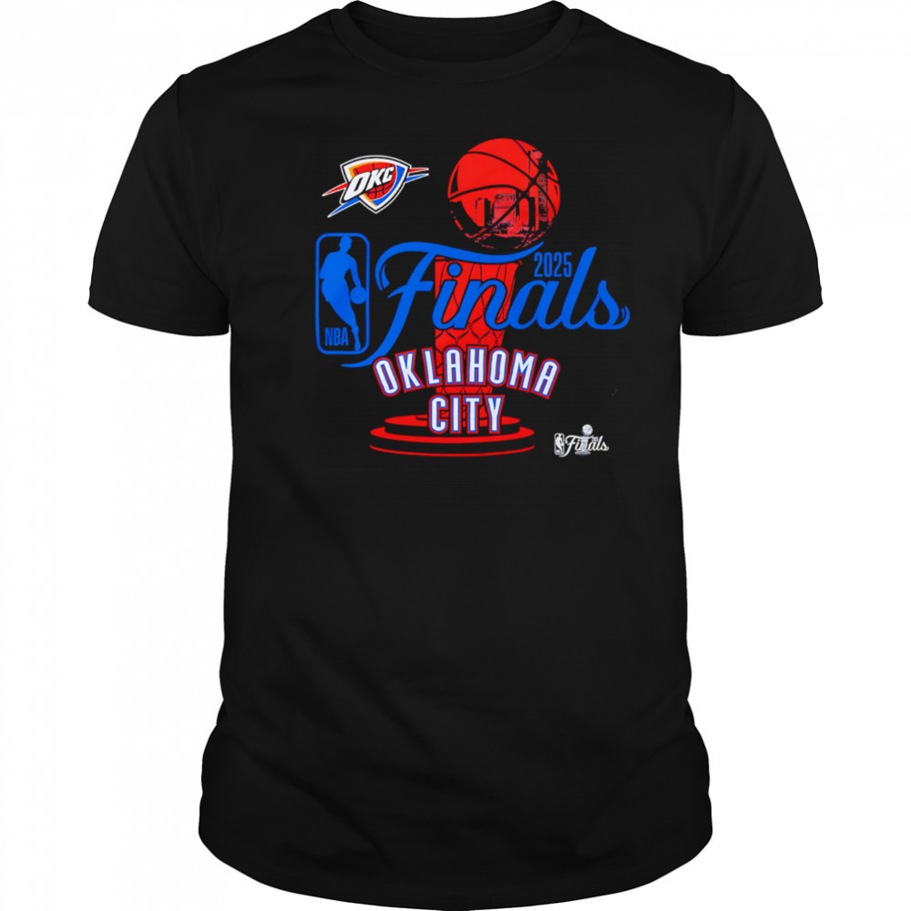 Oklahoma City Thunder Stadium 2025 Nba Finals shirt
