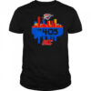Oklahoma City Thunder Stadium The 405 OC Cities T-Shirt