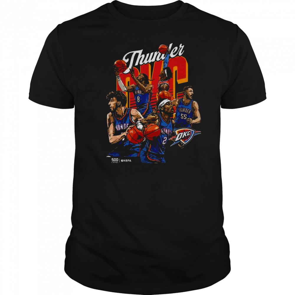 Oklahoma City Thunder Starting 5 Shirt