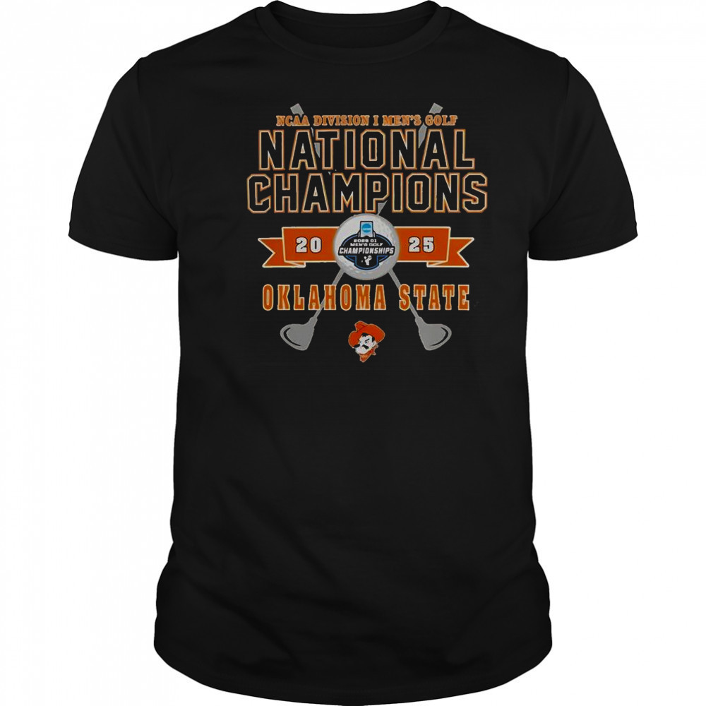 Oklahoma State Cowboys 2025 NCAA Men’s Golf National Champions T-Shirt