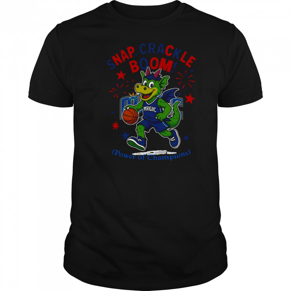 Orlando Magic snap crackle boom power of champions Indepencence day shirt