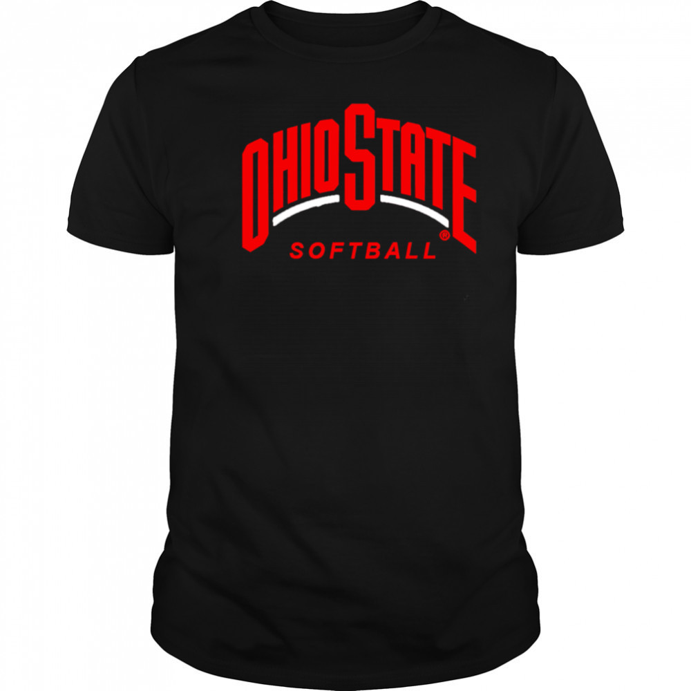 OSU Softball Logo Stack shirt