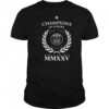 Paris Saint-Germain 2025 Champions of Europe built to win shirt