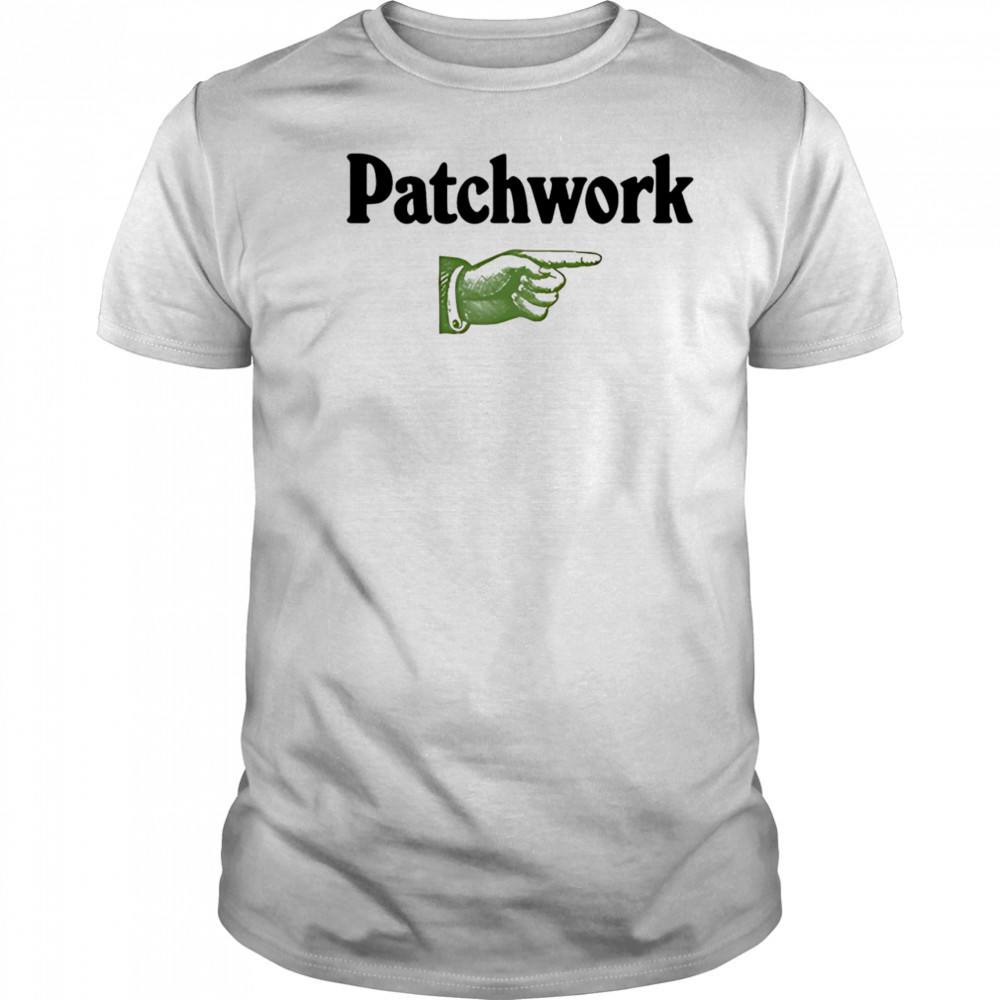 Patchwork this way Ecru shirt