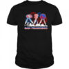 Patriotic skyline San Francisco sports shirt