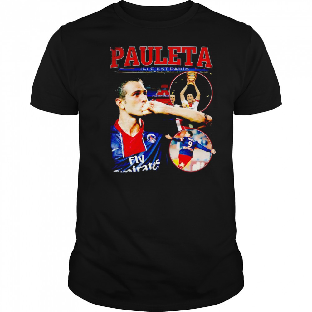 Pauleta Paris Saint-Germain vintage shirt