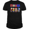 Peanuts Characters Indiana Sports Fuel Pacers Indians Colts T-Shirt