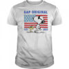 Peanuts Gap Original est 1969 American flag shirt