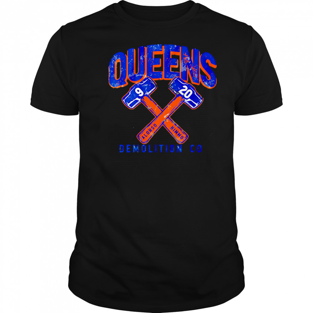 Pete Alonso & Brandon Nimmo Queens Demolition Co shirt