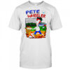 Pete Wheeler baseball cartoon shirt