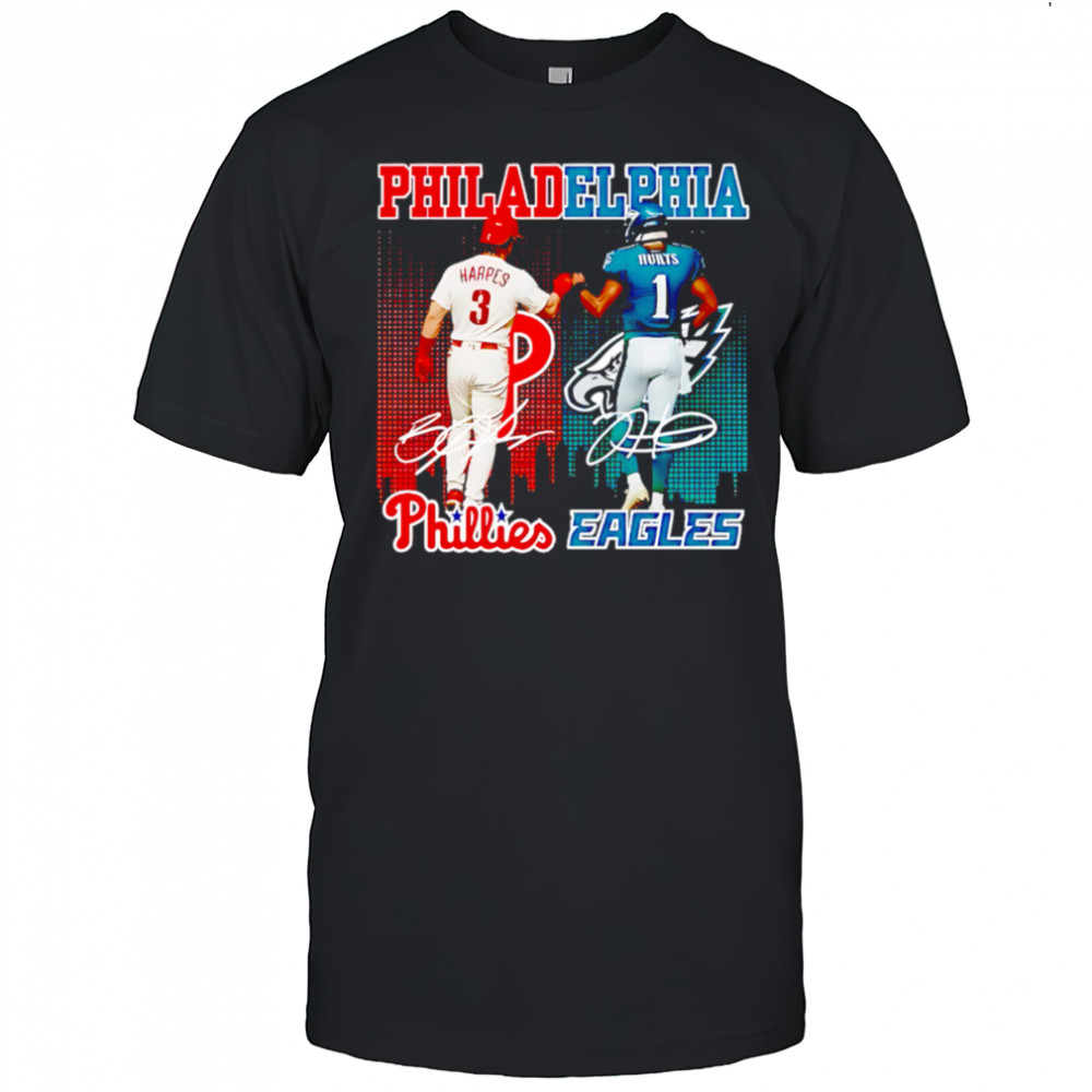 Philadelphia eagles and phillies star power shirt