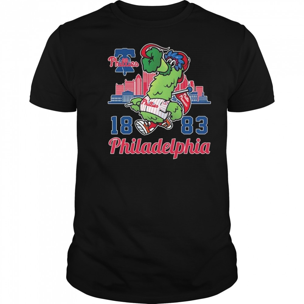 Philadelphia Phillies 1893 Mascot Skyline Shirt