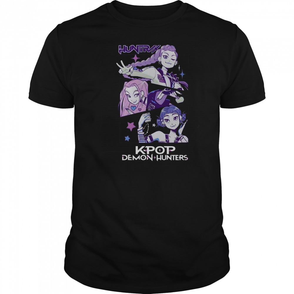 Pretty Kpop Demon Hunters Huntrix T-Shirt