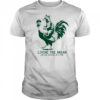 Raccoon riding Chicken living the dream one bad decision at a time shirt