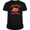 Retro Arkansas Razorbacks Football Midcentury Logo Mascot shirt