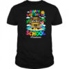 Retro Last Day Of School End Of School Bus Driver We Out shirt