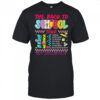 Retro Lightning Bolt ABCD Back To School Tour Teacher Funny Shirt