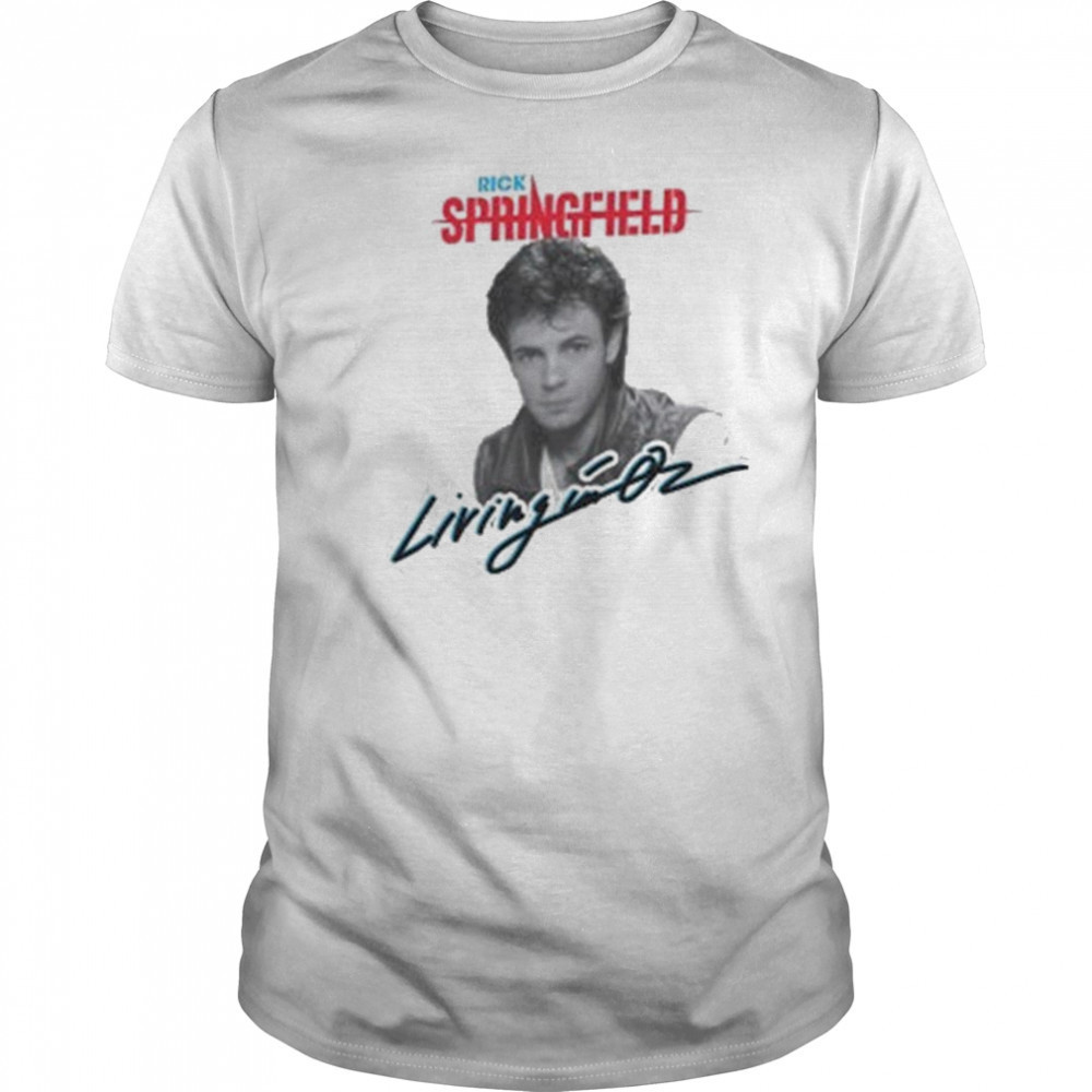 Rick Springfield Living In Oz T-shirt