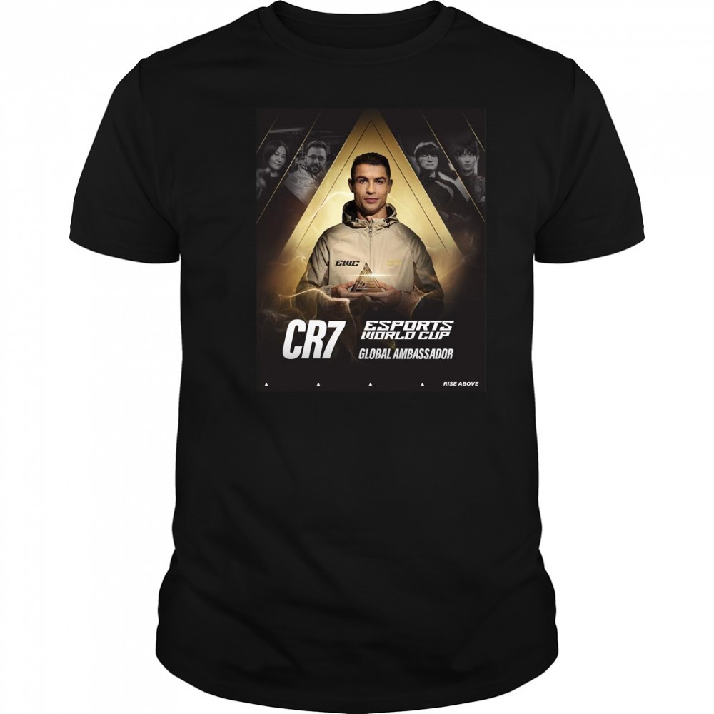 Ronaldo Global Ambassador Of The Esports World Cup Shirt