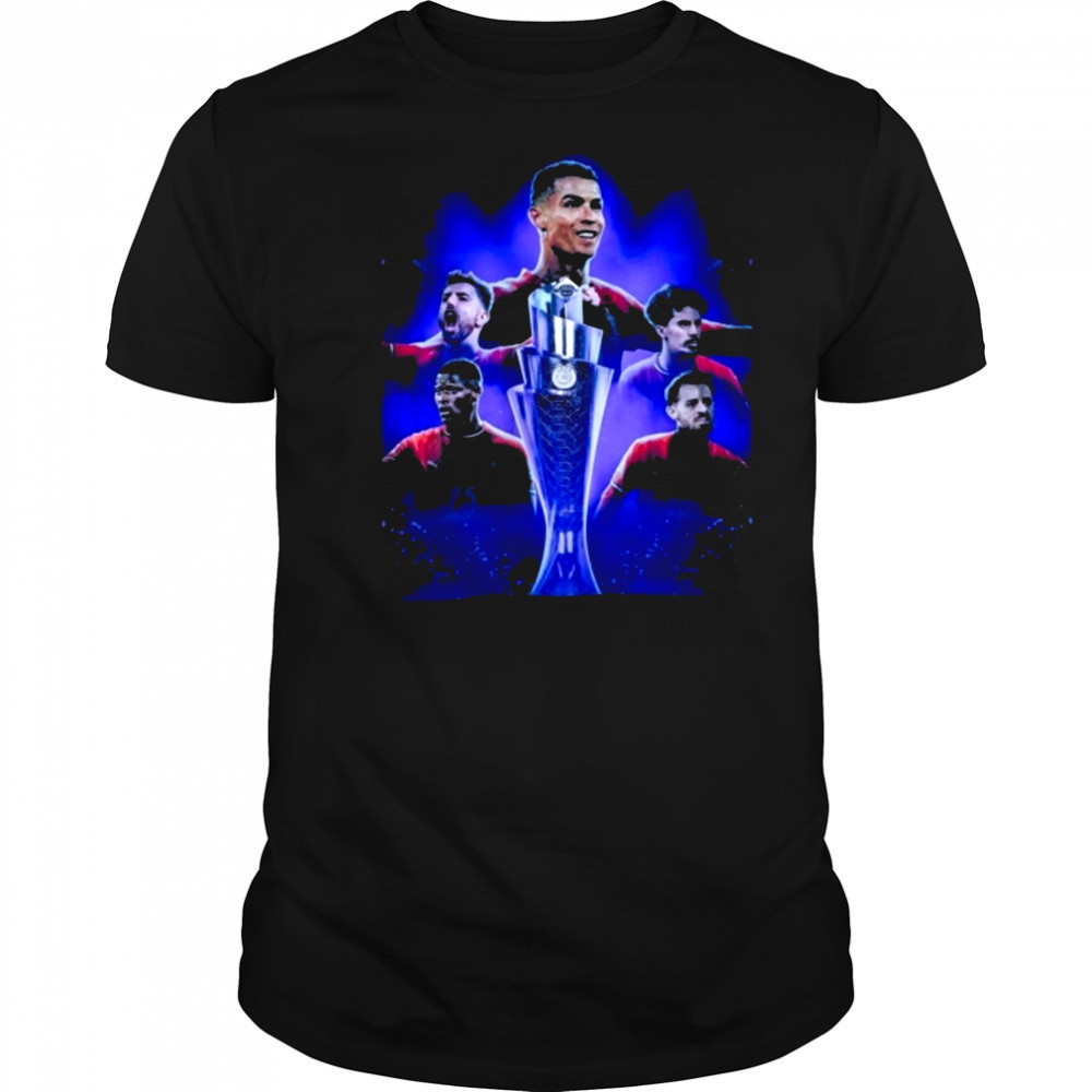 Ronaldo Portugal Champion 2025 Soccer Fan Shirt