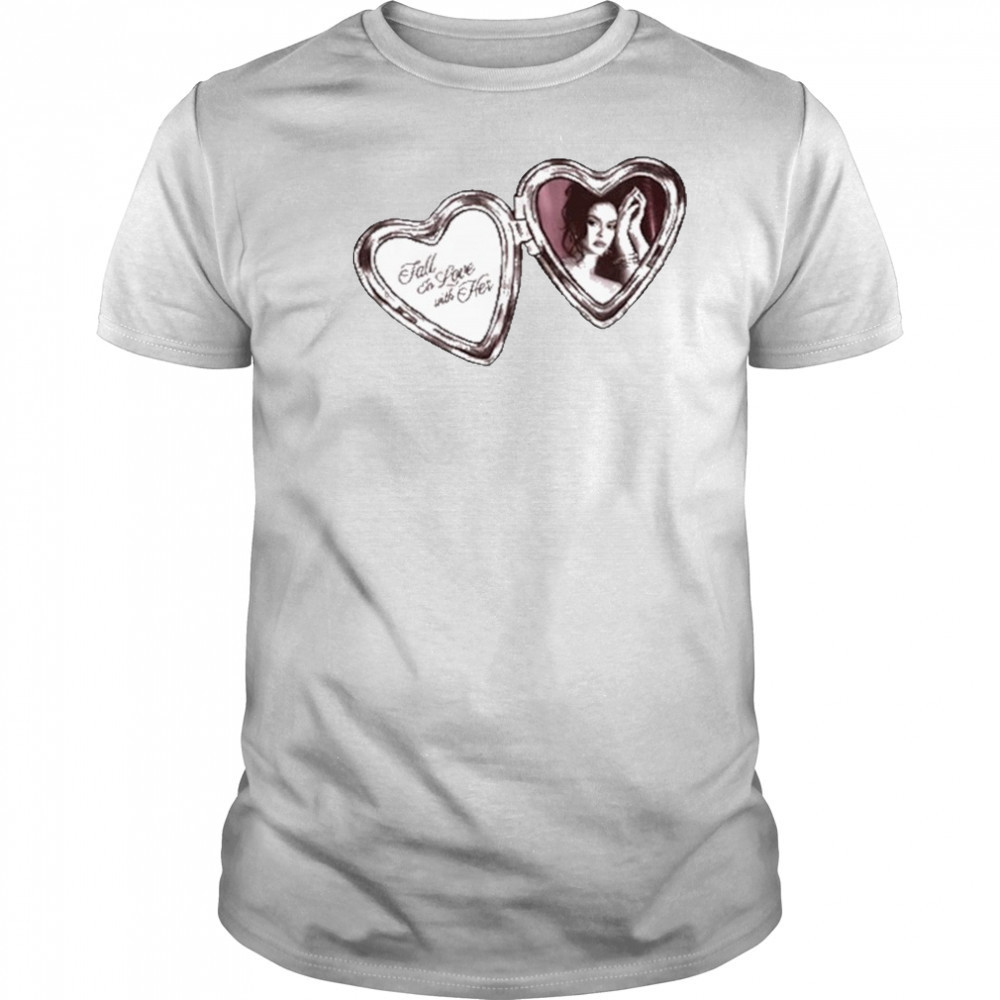 Sabrina Claudio Fall In Love With Her Locket shirt