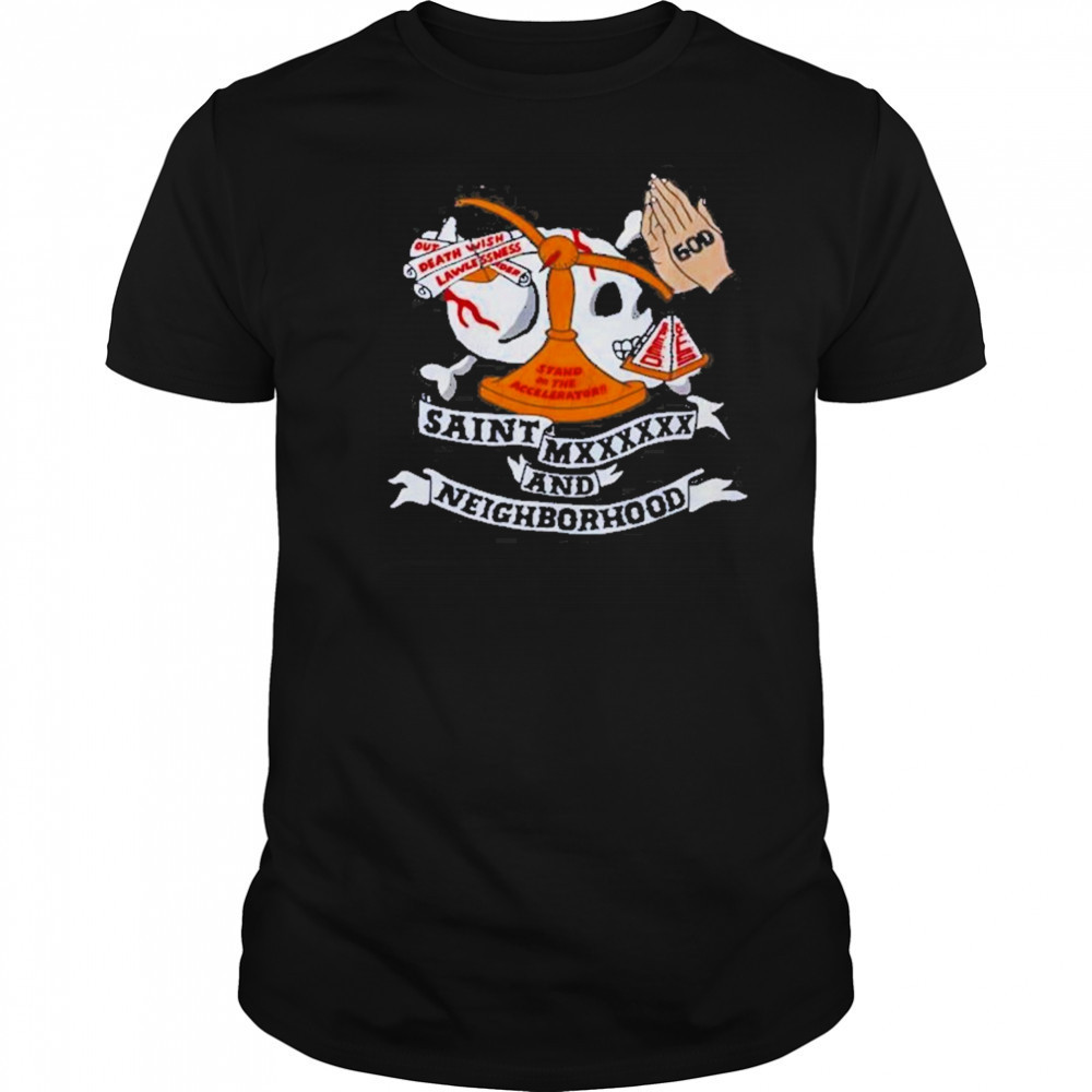 SAINT Mxxxxxx x Neighborhood T-Shirt