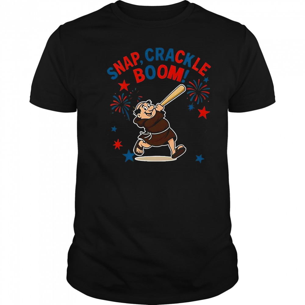 San Diego Padres Snap Crackle Boom Power Of Champions Indepencence Day T-Shirt