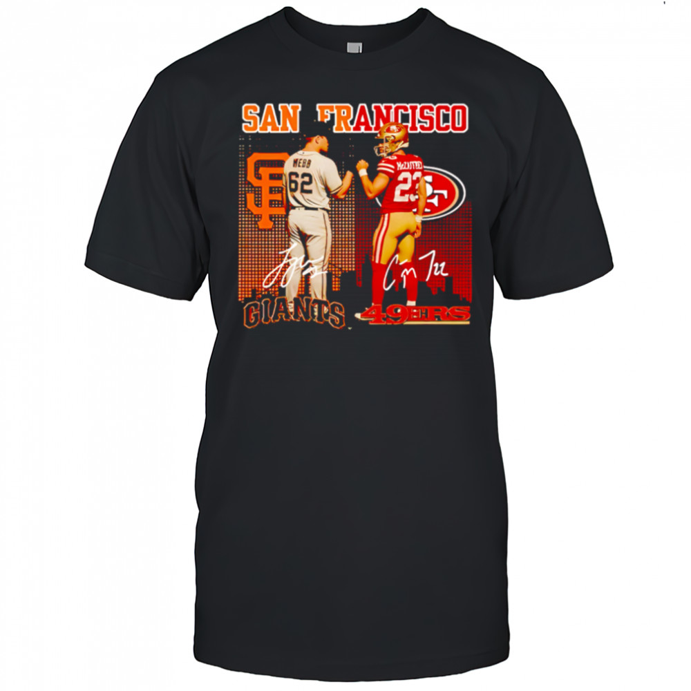 San francisco giants and 49ers star power shirt