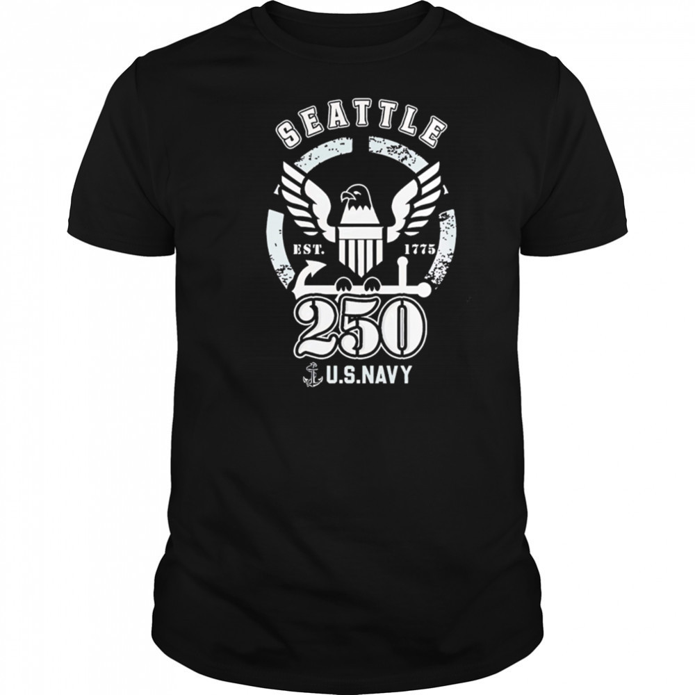 Seattle mariners mlb x 250 u.s. navy baseball shirt