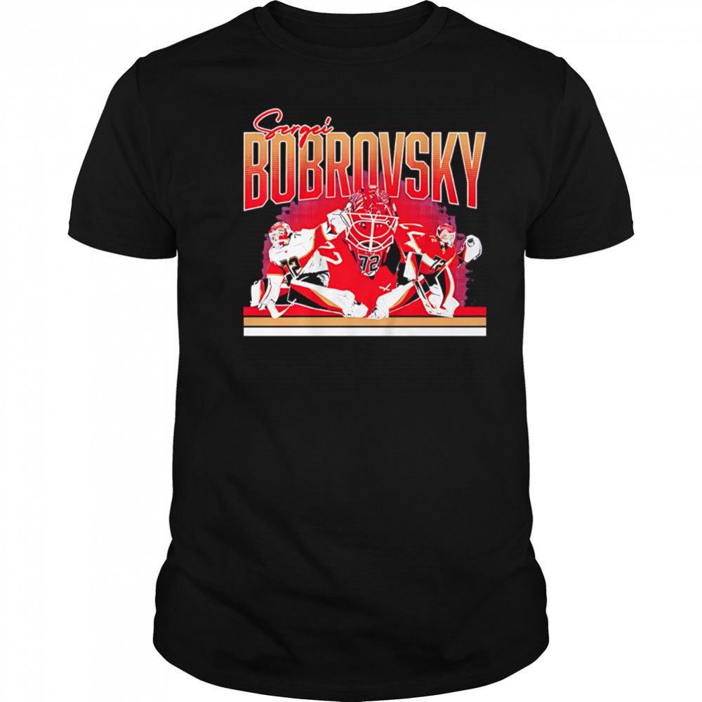 Sergei Bobrovsky 72 Florida Panthers player shirt