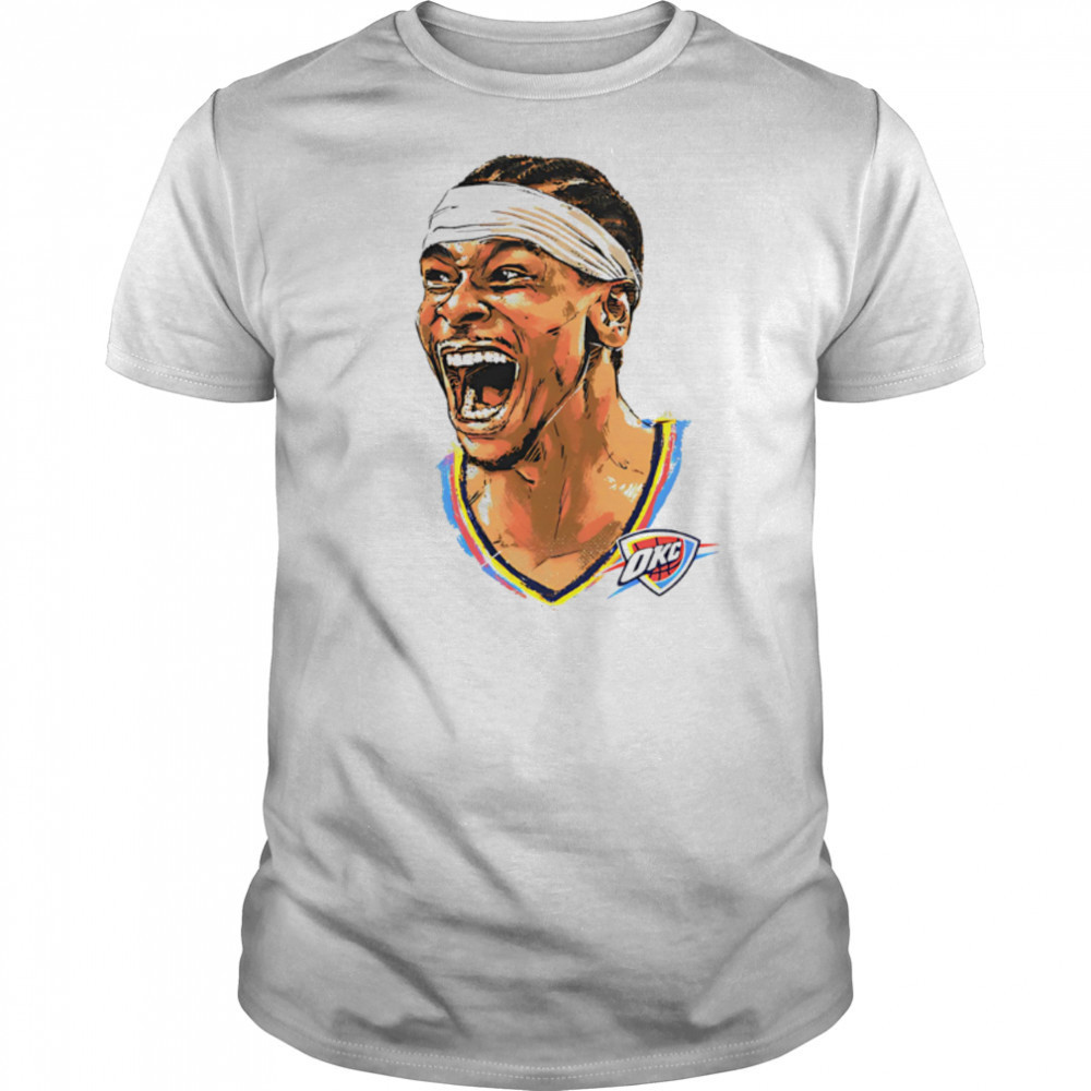 Shai Gilgeous-Alexander Oklahoma City Thunder Portrait shirt