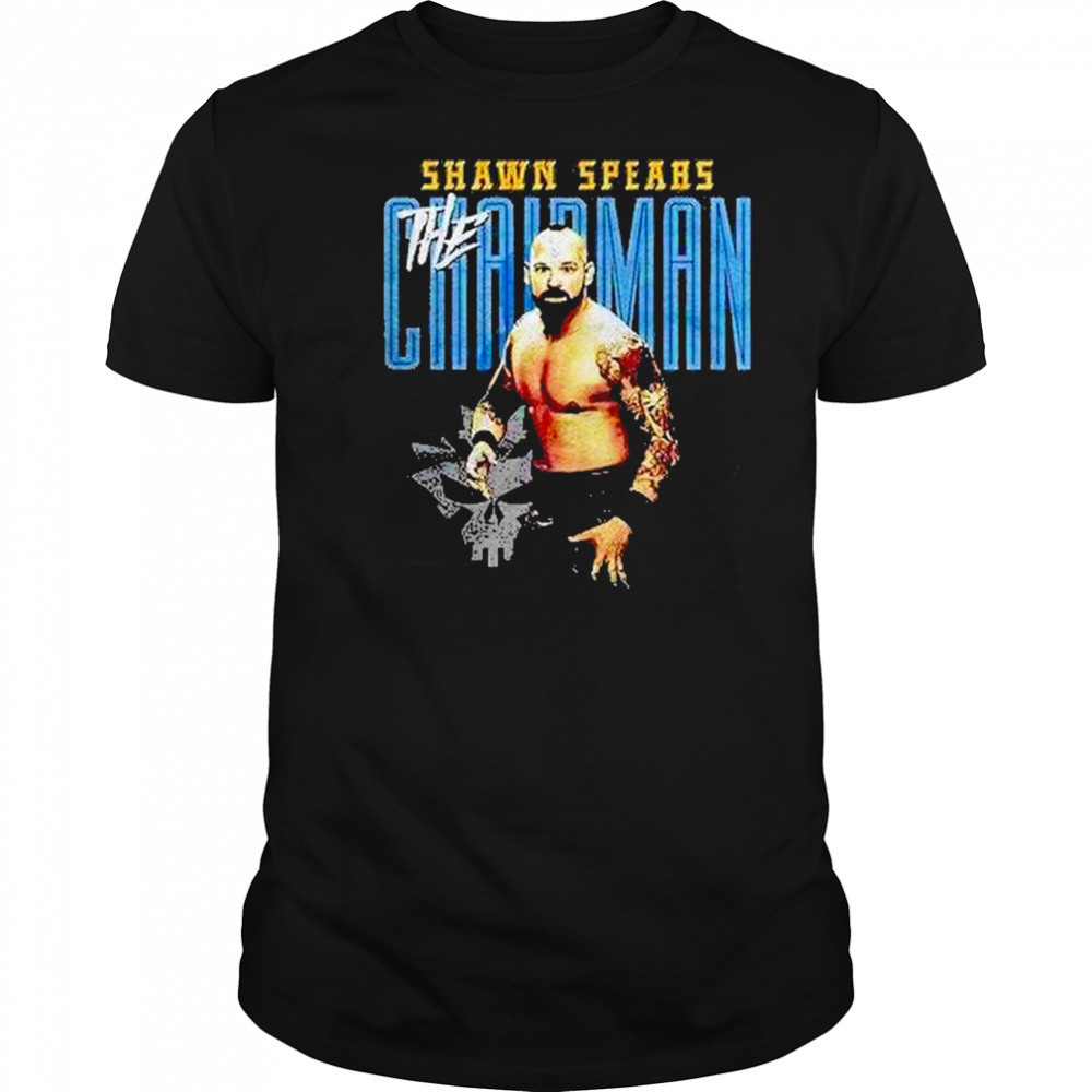 Shawn Spears The Chairman Wwe Poster Shirt