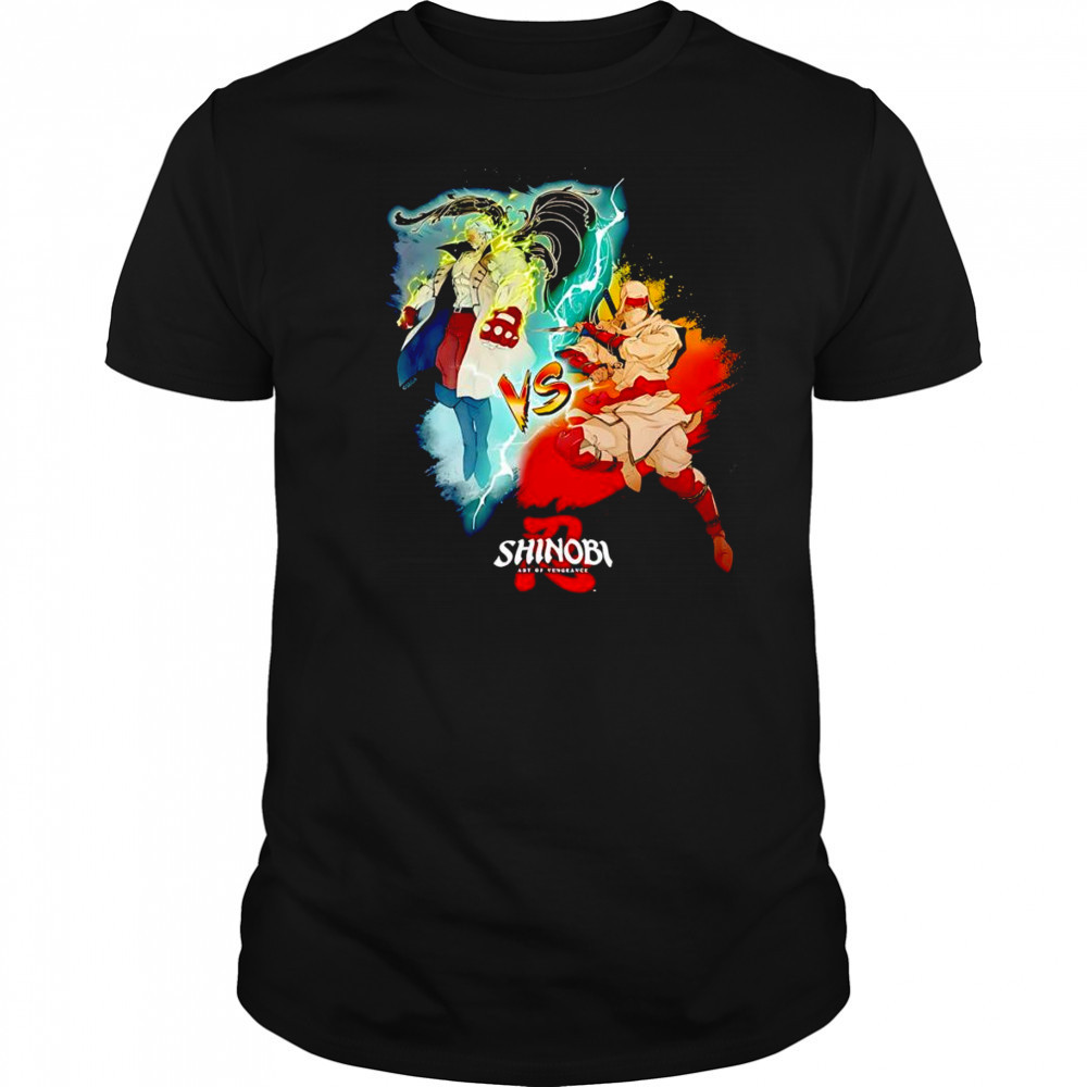 Shinobi Art of Vengeance Lord Ruse vs Joe Musashi shirt