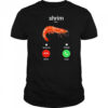 Shrim Phone Call Decline Accept T-Shirt