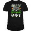 Sister Of The Birthday Boy Soccer Family Matching Party shirt