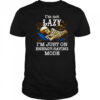 Skeleton I’m not lazy I’m just on energy saving mode shirt