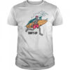Skeleton surf’s up shirt