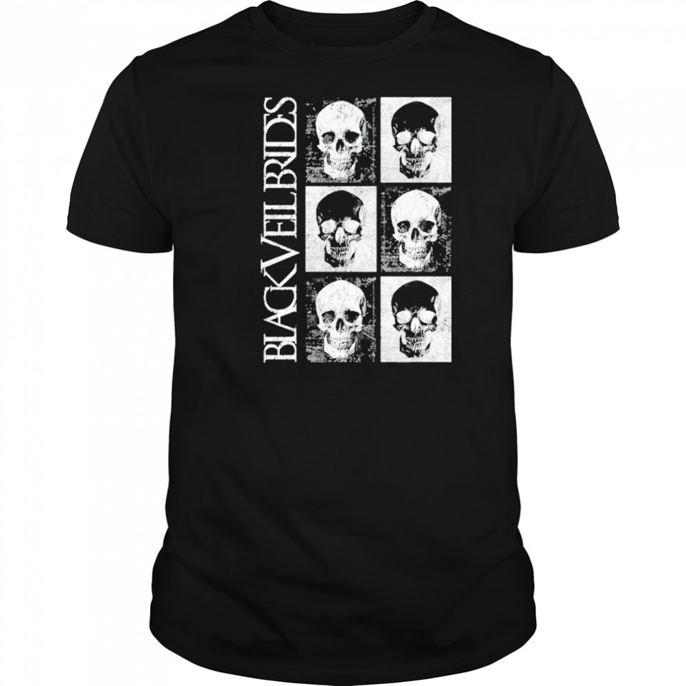 Skulls Black Veil Brides T-Shirt