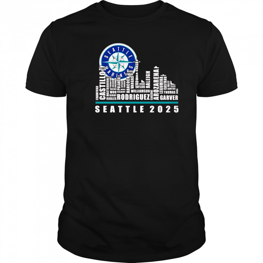 Skyline name Seattle Seahawks 2025 shirt