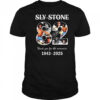 Sly Stone 1943-2025 Thank You For The Memories Shirt