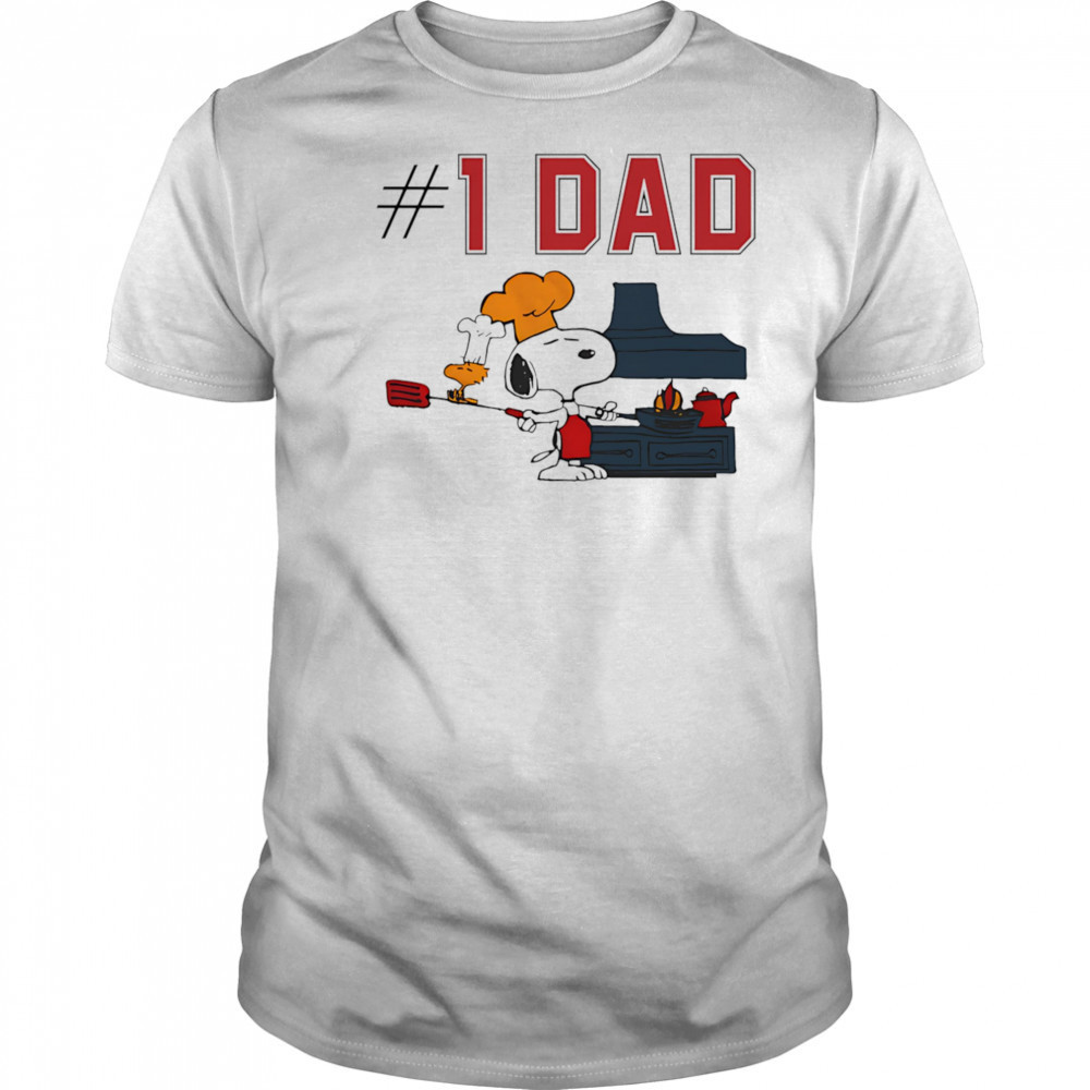 Snoopy #1 dad shirt