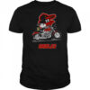 Snoopy And Woodstock Driving Motorbike Baltimore Orioles T-Shirt
