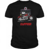 Snoopy And Woodstock Driving Motorbike LA Clippers T-Shirt
