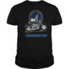Snoopy And Woodstock Driving Motorbike Minnesota Timberwolves T-Shirt