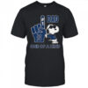 Snoopy Detroit Tigers #1 DAD One Of A Kind T-Shirt