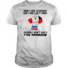 Snoopy didn’t care yesterday don’t give a shit today probably won’t give a fuck tomorrow shirt